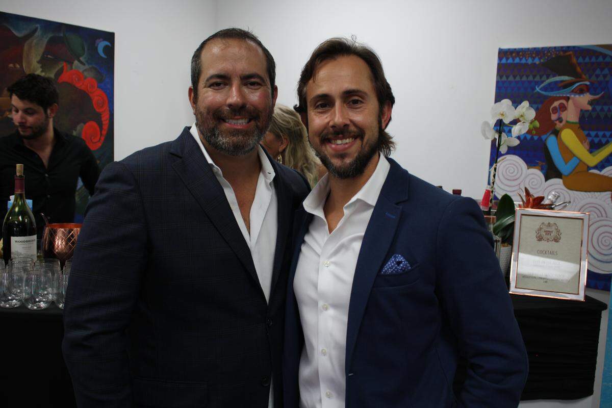 Manny Varas and Richard Garcia. Photograph by Claudia Pou.