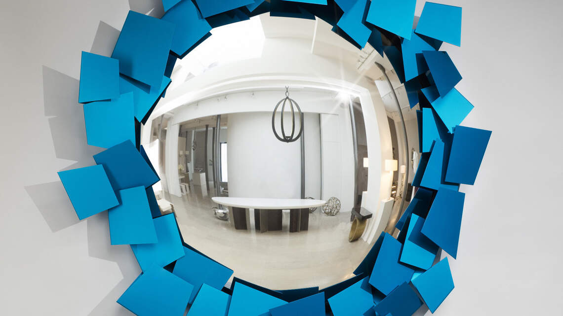 French mirror a must-have from Ralph Pucci International in Wynwood