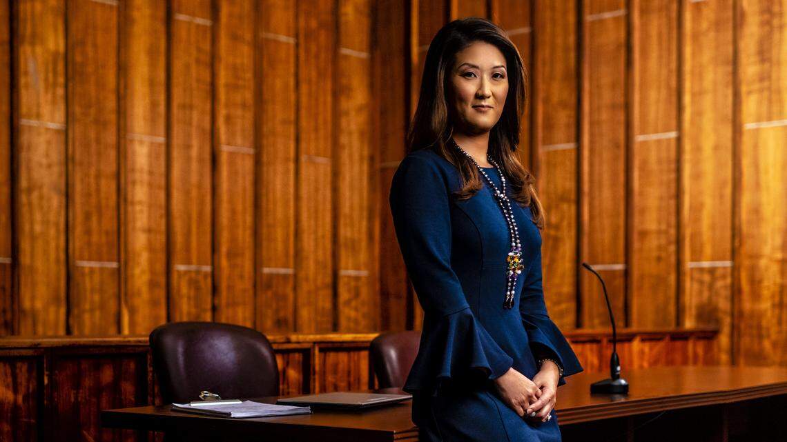 Katie Phang is a litigator and TV legal analyst who holds court over everything she does. Photograph by Nick Garcia.