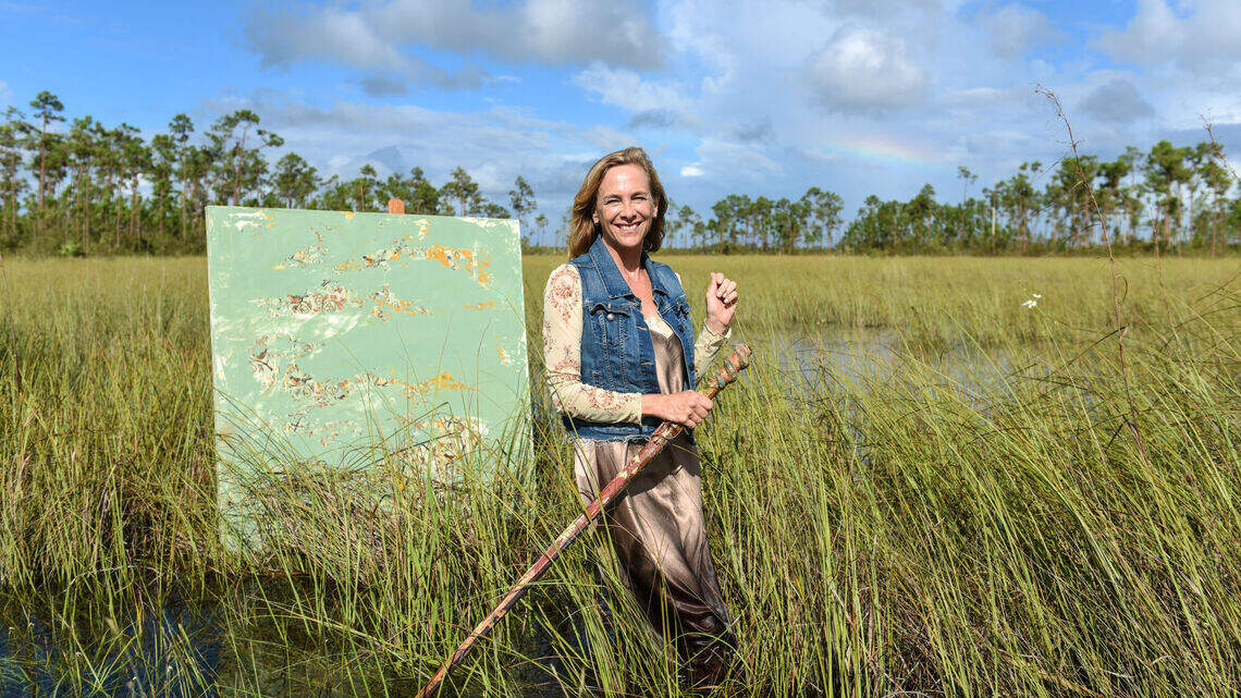 Deborah Mitchell finds her art’s inspiration in the Everglades
