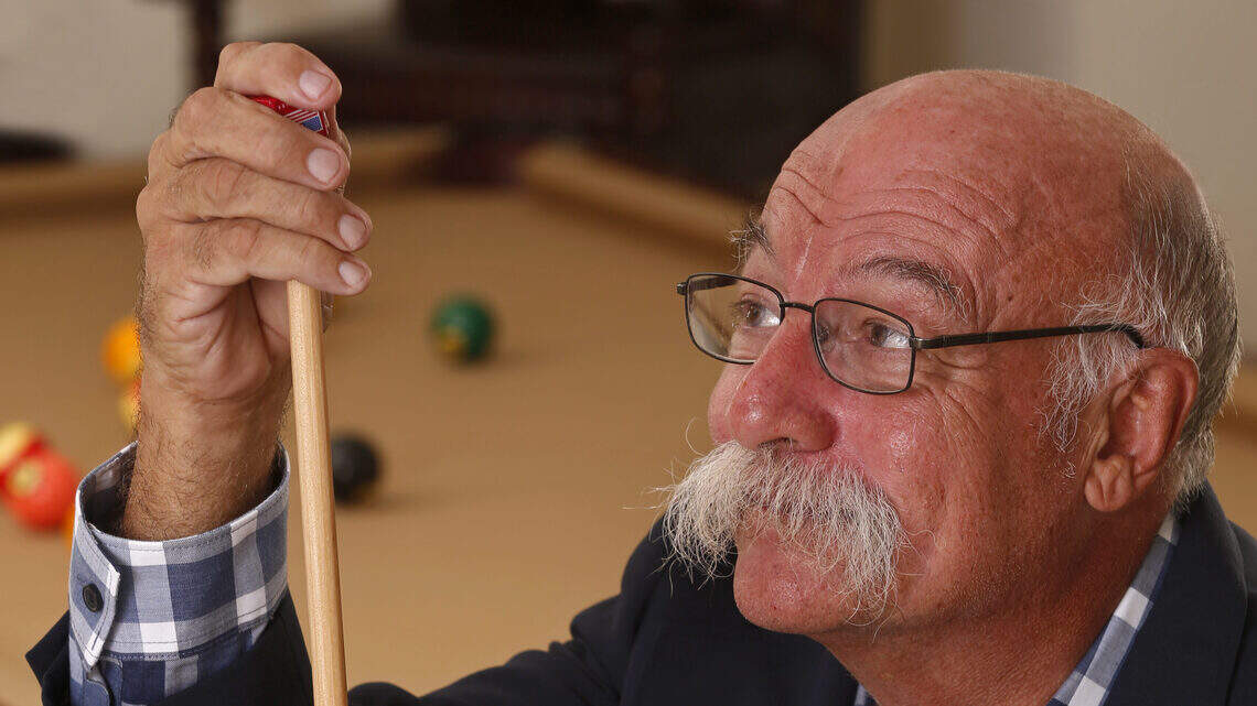 Dan Brandt builds and refurbishes fancy billiards tables for A-list stars