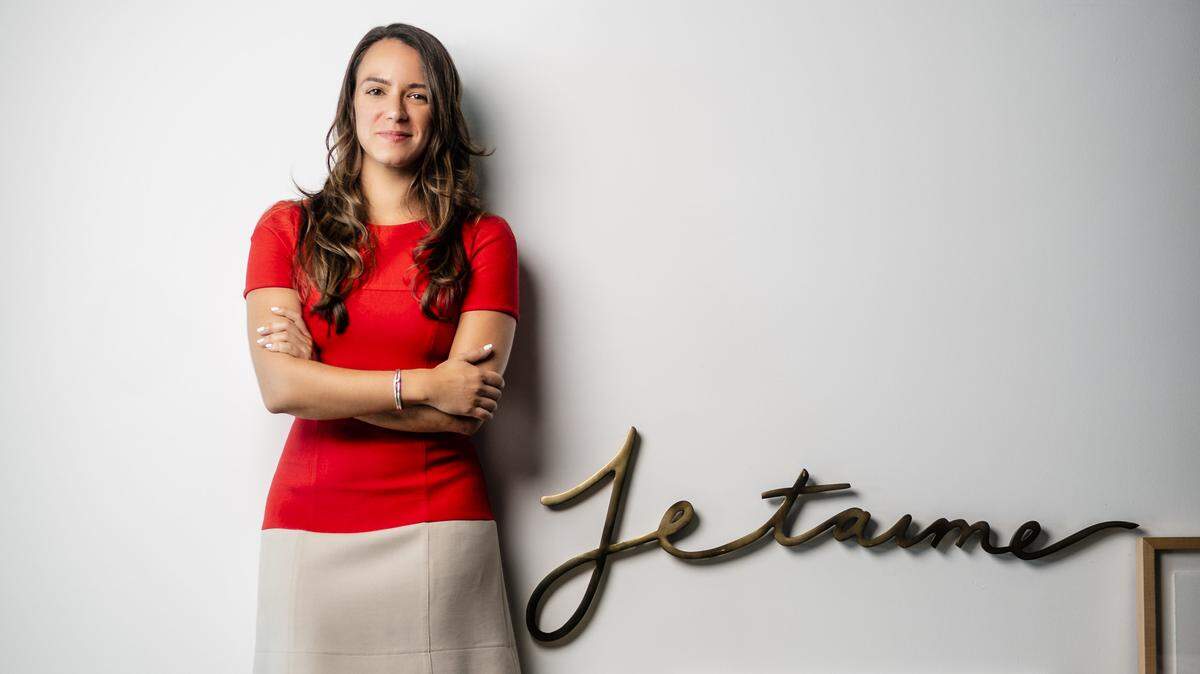 Natalia Martinez-Kalinina is in charge of Cambridge Innovation Center Miami in Wynwood. Photograph by Nick Garcia.