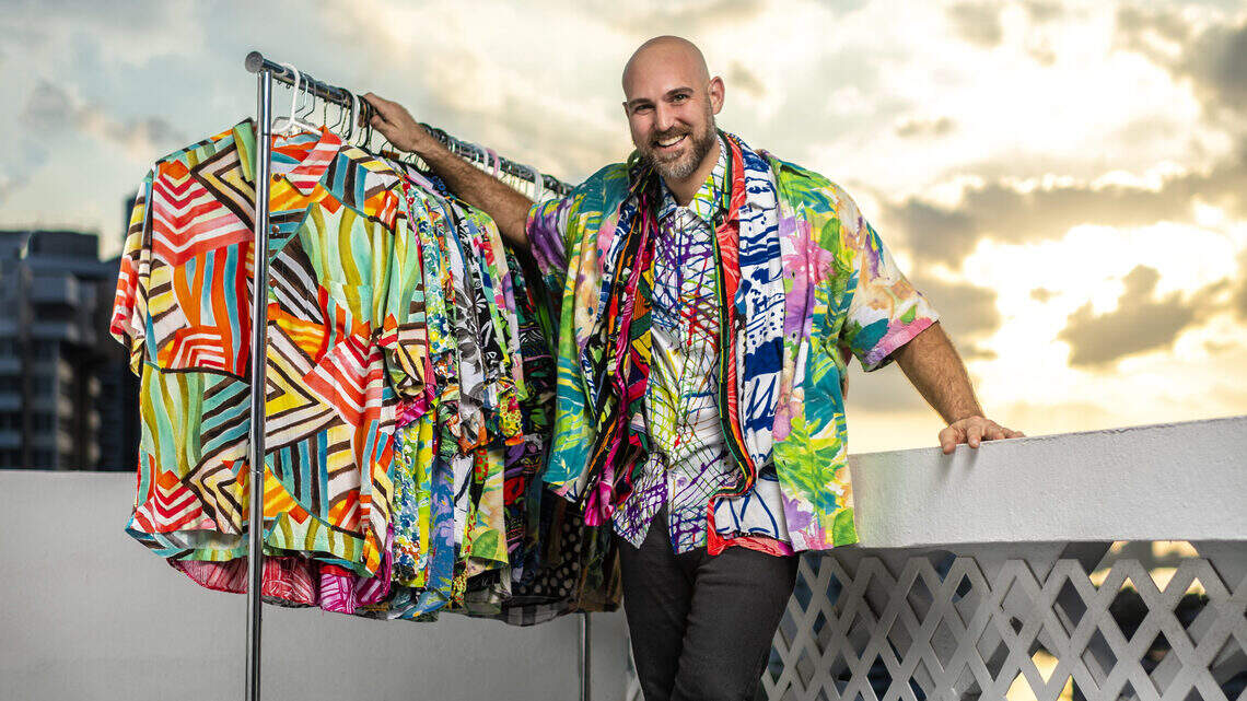Miami media pro sports Hawaiian shirts every day as a fashion statement and social experiment