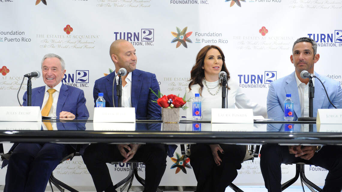 Derek Jeter and Jorge Posada partner with The Estates at Acqualina to help hurricane victims in Florida and Puerto Rico