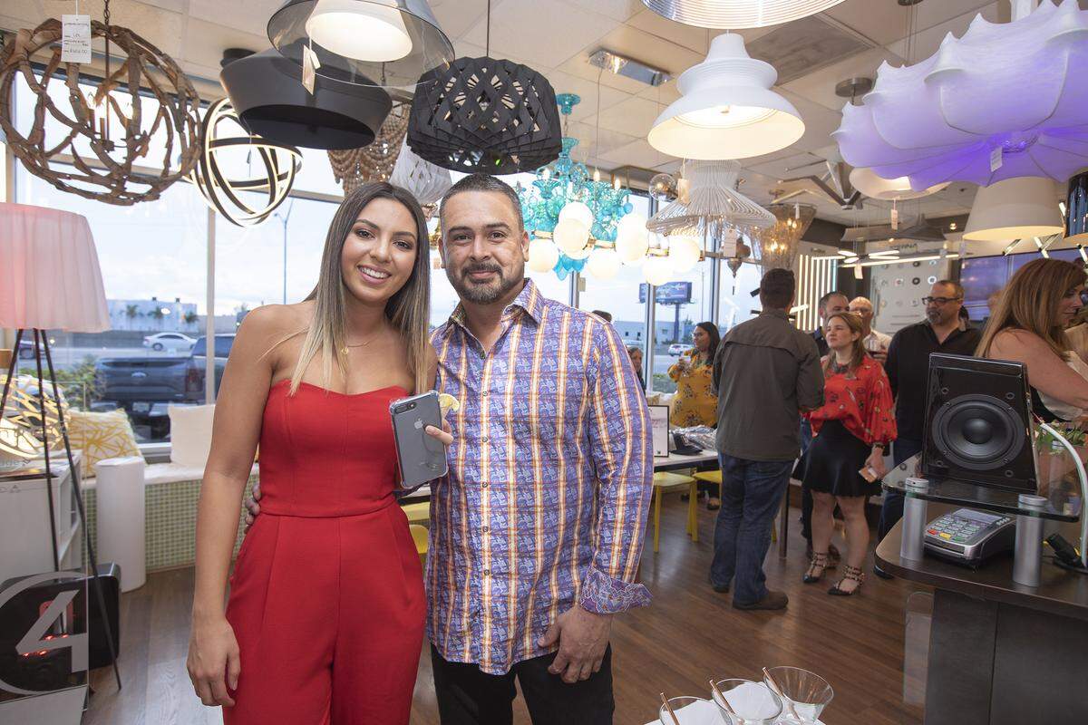 Amanda Fernandez de Casto and Albert Montoya.
