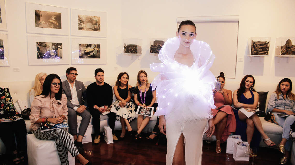 Photos from Fashion Group International’s magazine discussion and show at the Sagamore