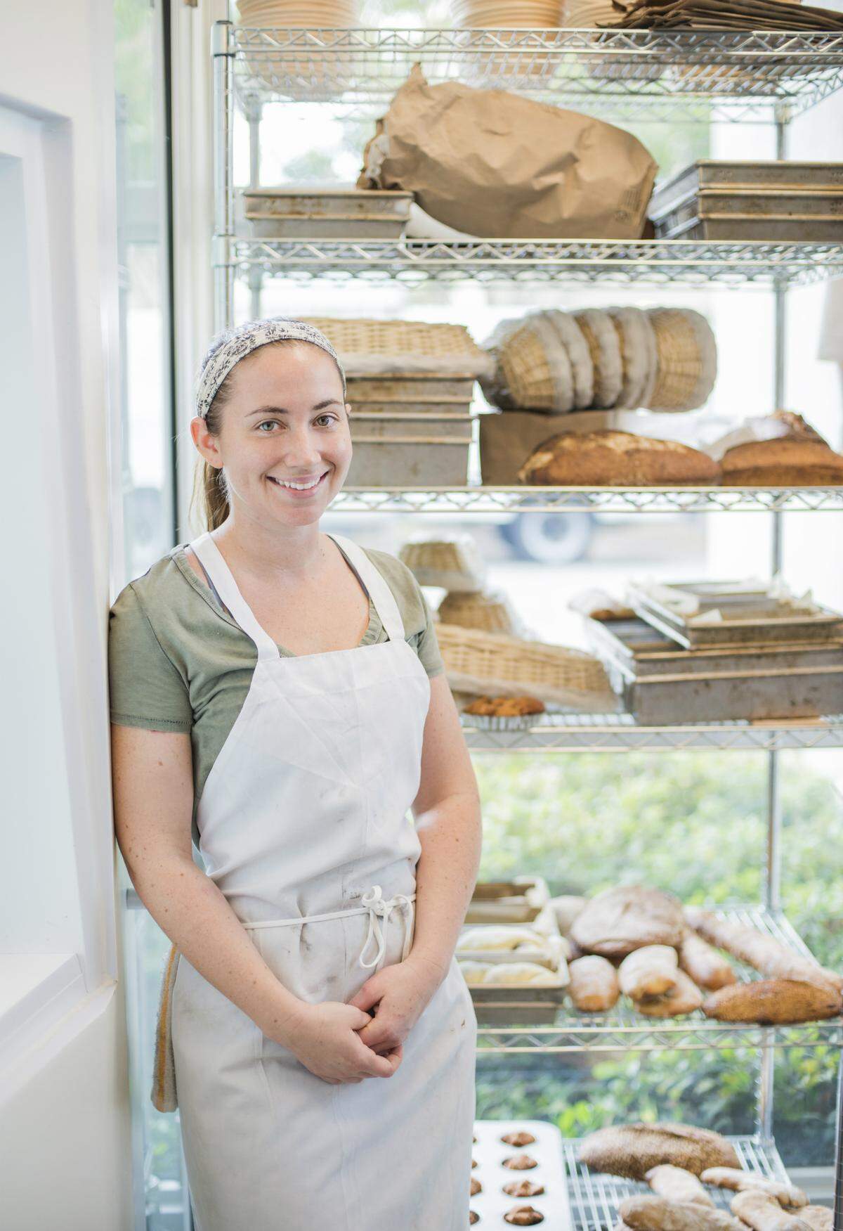Naomi Harris of Madruga Bakery in Coral Gables. Photograph by Felipe Cuevas for INDULGE.