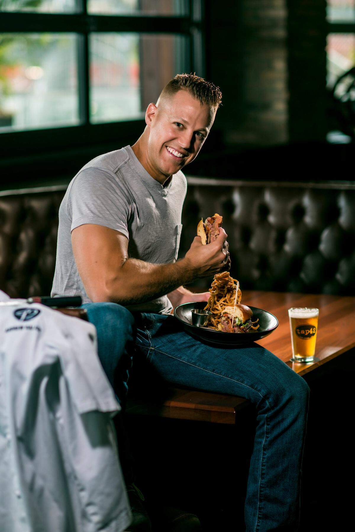 Andrew Balick has climbed the culinary ladder from a dive bar in Gainesville to working at top Miami restaurants. Photograph by Felipe Cuevas.