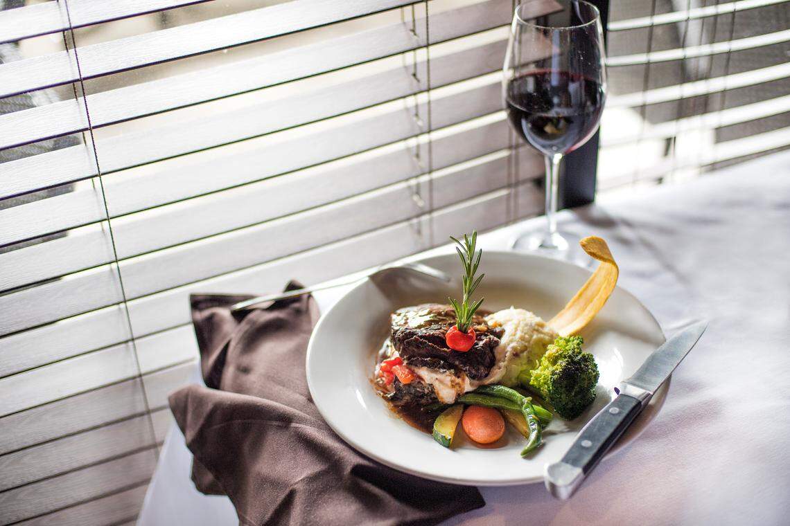 Cafe Catula's famous filet. Photograph by Felipe Cuevas for INDULGE.