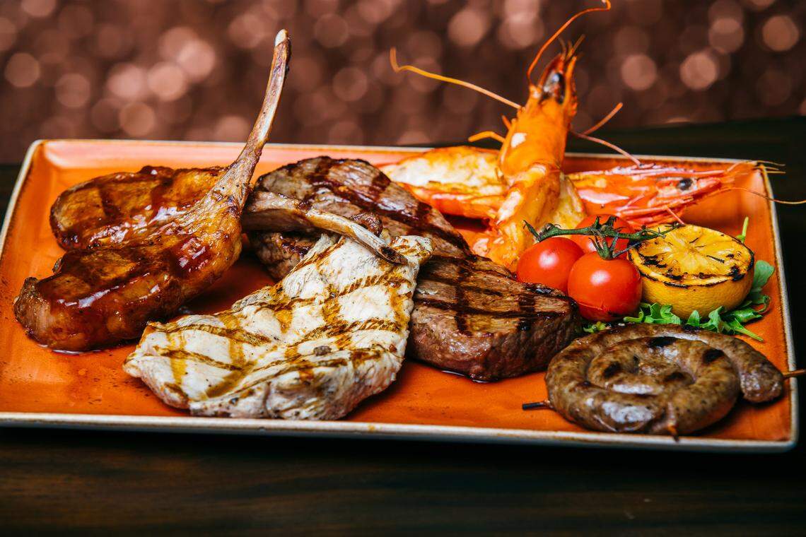 Big Easy's Braai is a mixed-grill platter. Photograph by Grove Bay Hospitality.