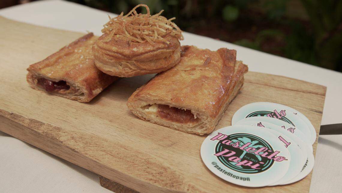 Pastelitos at Ariete prepared by Gio Fesser, aka Pastelito Papi. Photograph by Emely Jimenez.