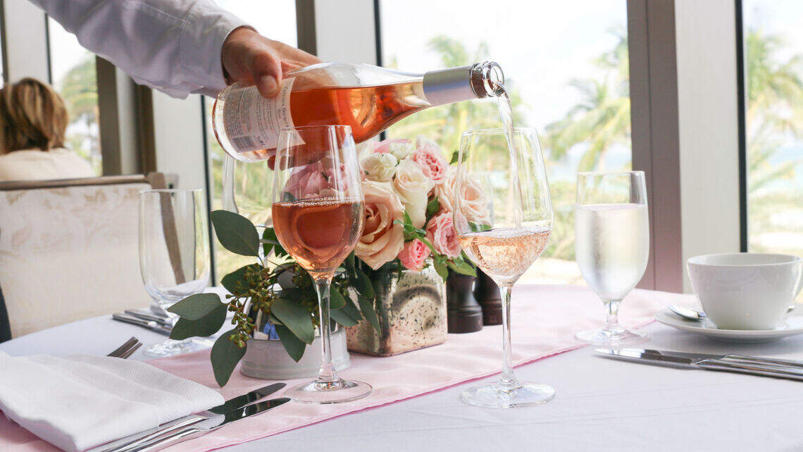 Rosé Sundays put a pink twist on brunch at the St. Regis Bal Harbour