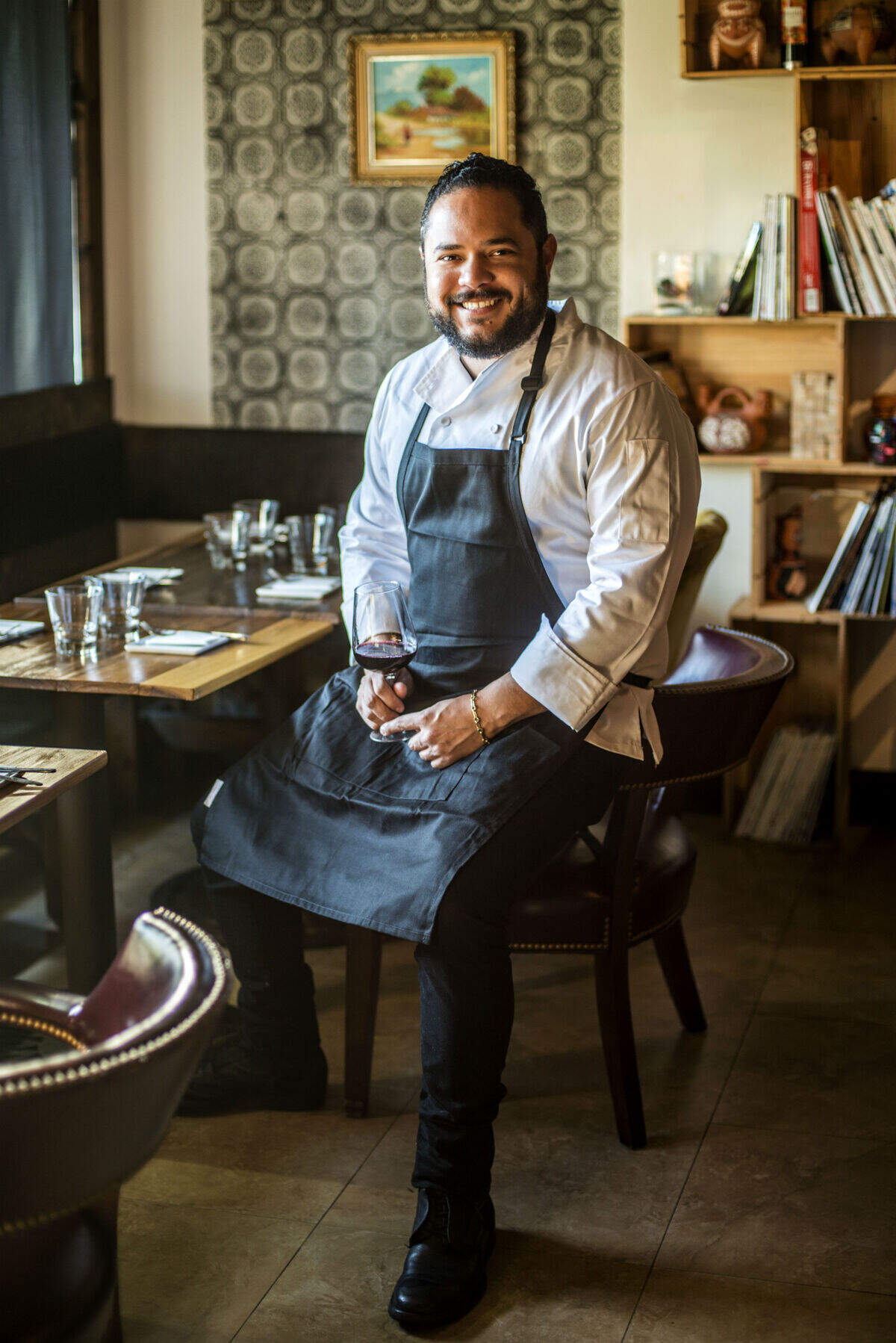 Chef Francisco Antón. Photograph by Felipe Cuevas.
