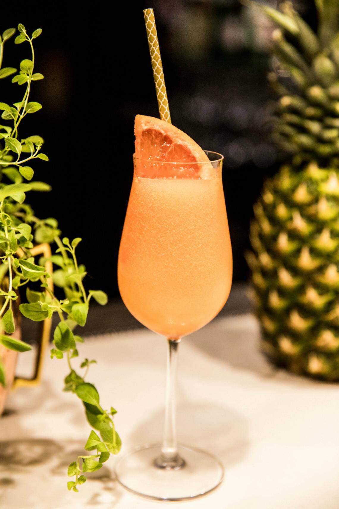 The Aperol Frizz is a refreshing cocktail at Zucca in Coral Gables.