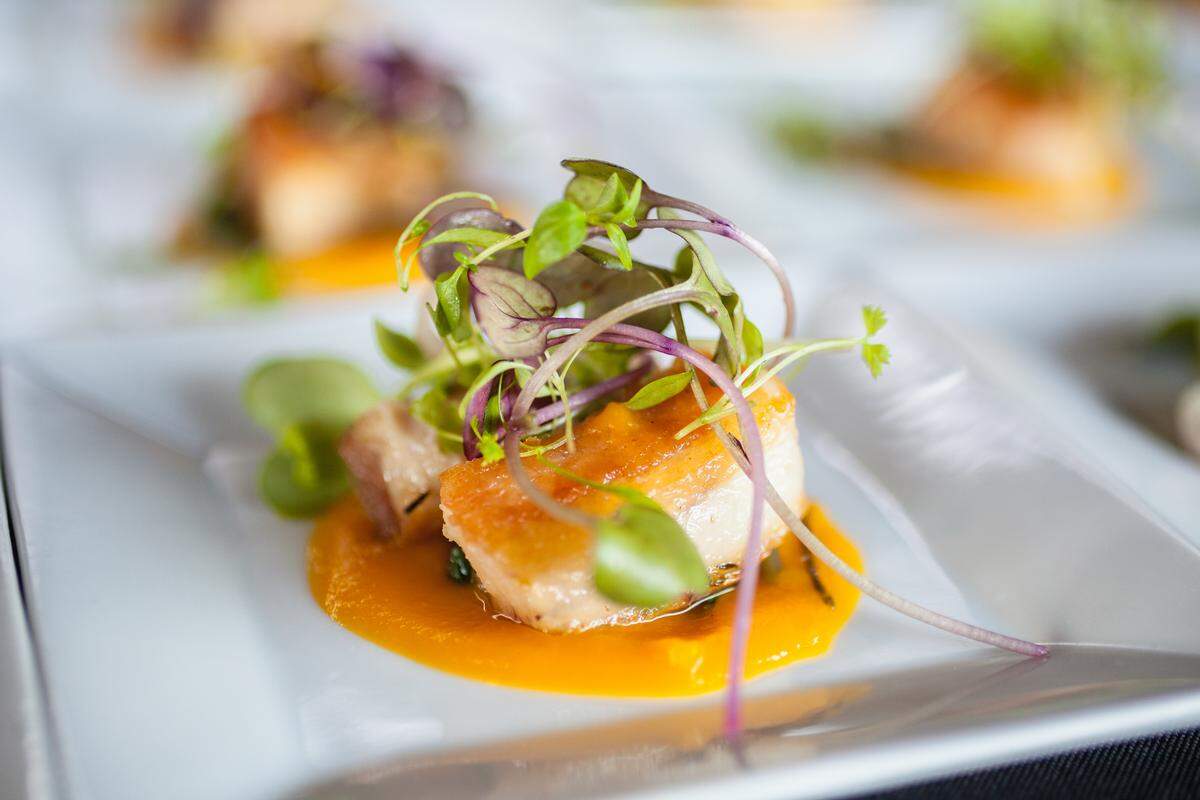All the food is fresh and local. Photograph by Papp Photo.