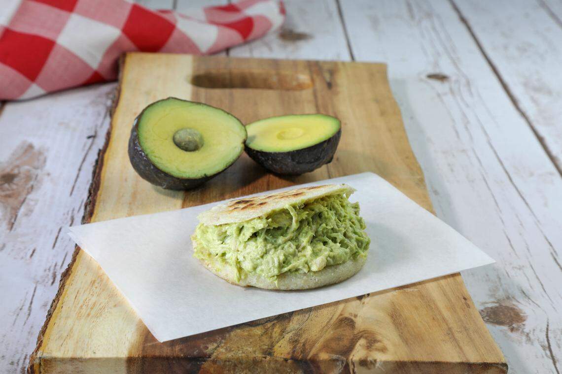 Arepas are on the menu at Michi's in Doral.