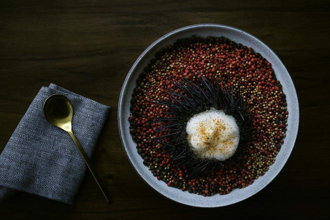 Uni-Corn by Paul Qui at Pao in Miami Beach. Photograph by Juan Fernando Ayora.