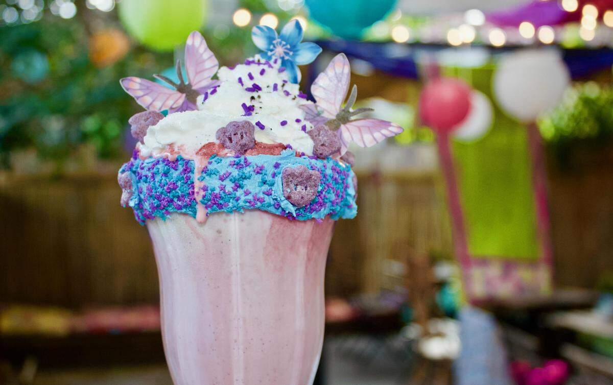 A Pixie Float at Cream Parlor.