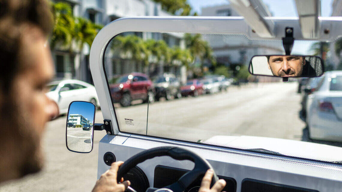 In South Beach, a Moke America beach buggy can be a chef’s best friend
