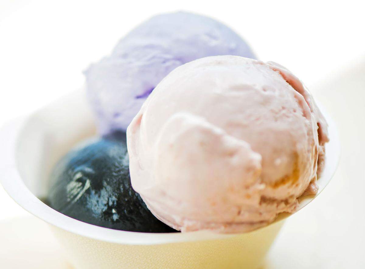 A trio of unique flavors from Dasher &amp; Crank in Wynwood. Photograph by Felipe Cuevas.