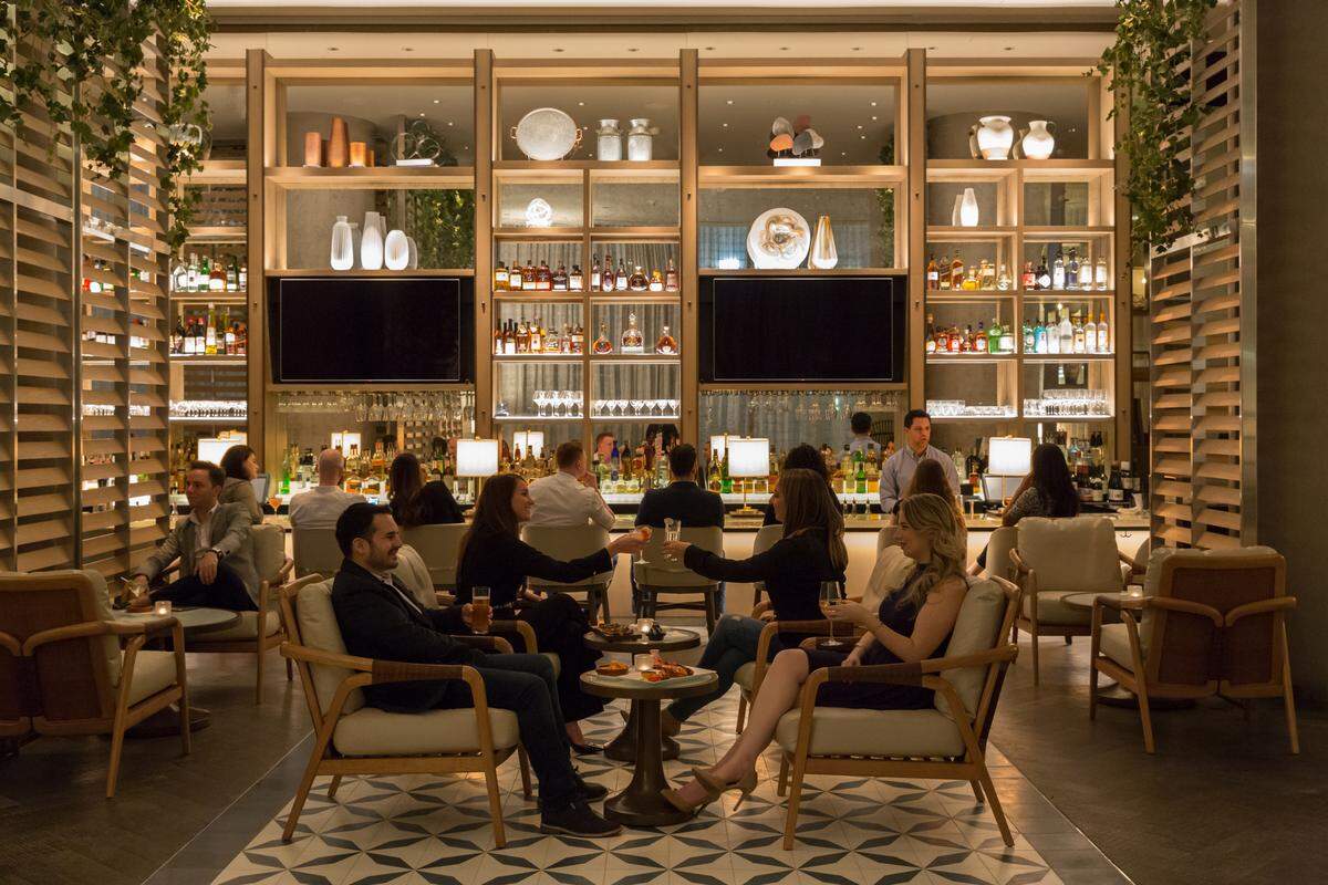 At Boulud Sud, find wines from all over the world, even some unexpected places.