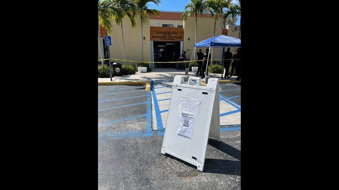 There was no line Monday morning at a FEMA-supported vaccination site in North Miami Beach.