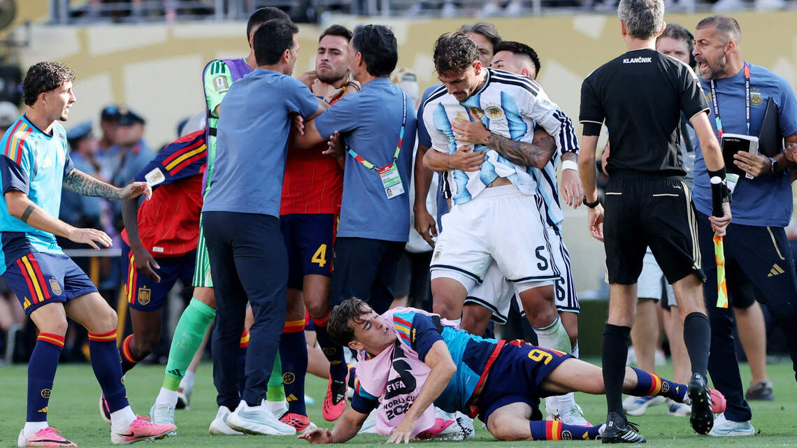 FIFA hits Argentina with stiff sanctions, bans after World Cup brawl, misconduct
