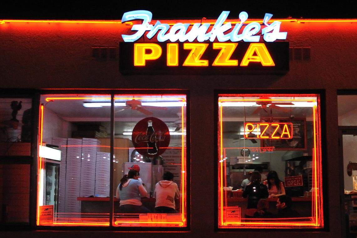 Frankie’s Pizza is at 9118 Bird Road.