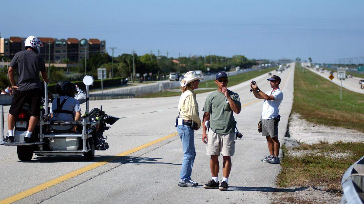 In 2002, movie crews shoot 2 Fast 2 Furious in South Florida.