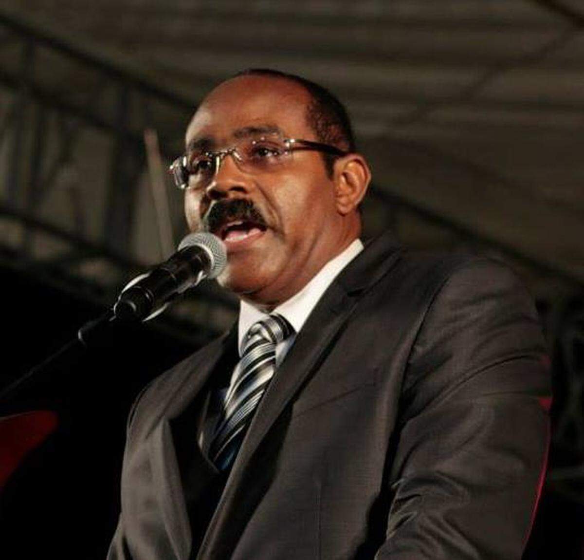 Antigua and Barbuda Prime Minister Gaston Browne.
