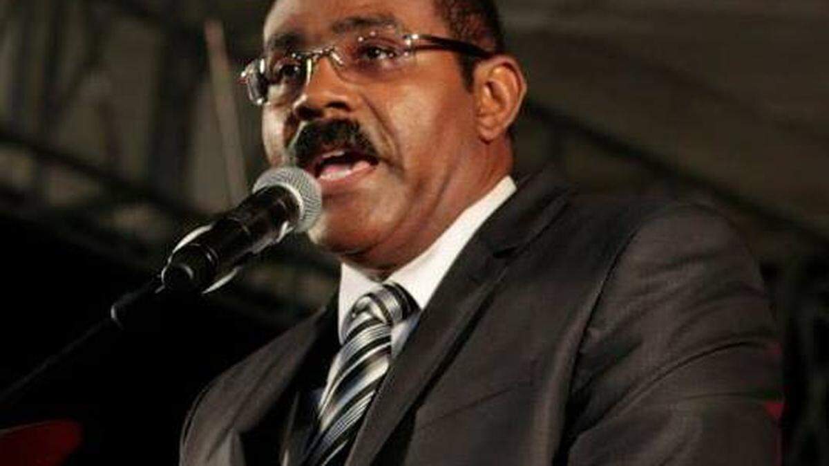 Antigua and Barbuda Prime Minister Gaston Browne.