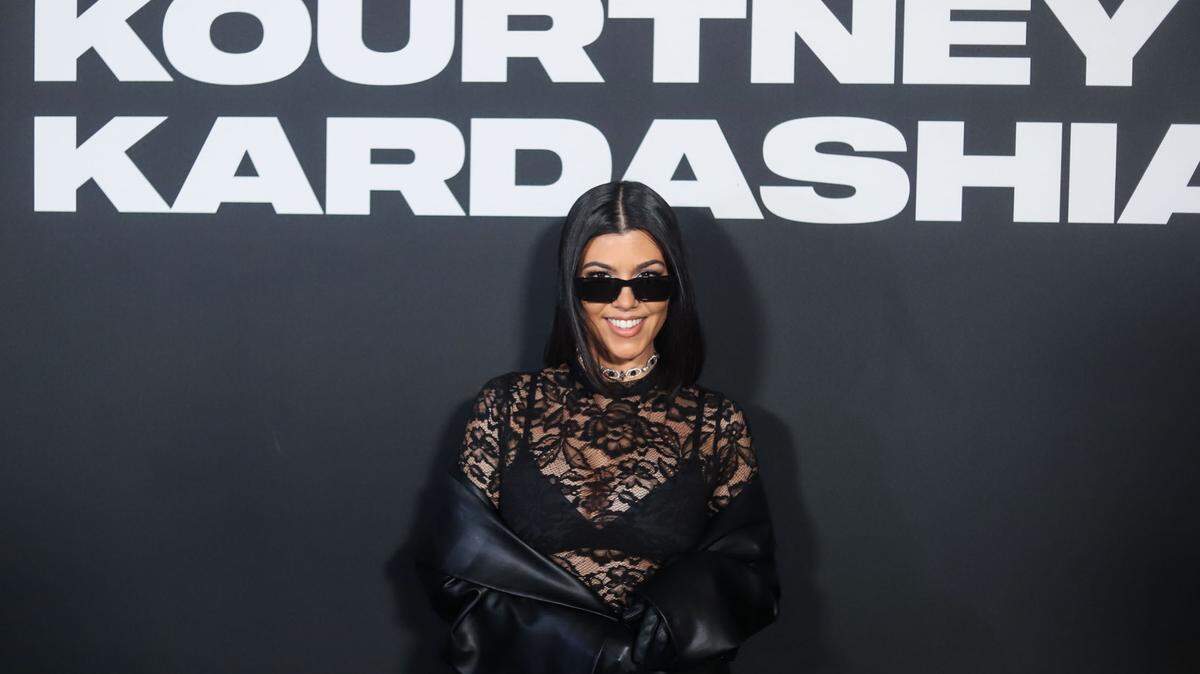 MANHATTAN, NEW YORK CITY, NEW YORK, USA - SEPTEMBER 13: American media personality Kourtney Kardashian attends the Boohoo X Kourtney Kardashian Barker Fashion Show during New York Fashion Week (NYFW) held at The High Line on September 13, 2022 in Manhattan, New York City, New York, United States. (Photo by Jordan Hinton/Image Press Agency/Sipa USA)