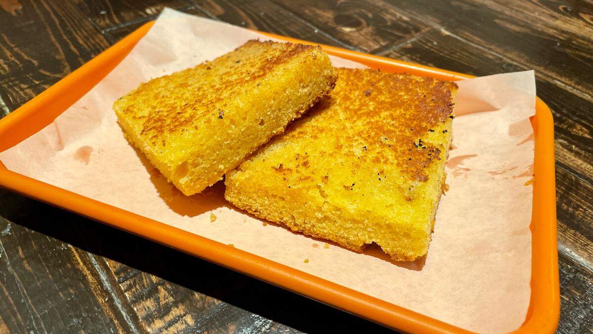Cornbread at Smoke & Dough in west Kendall