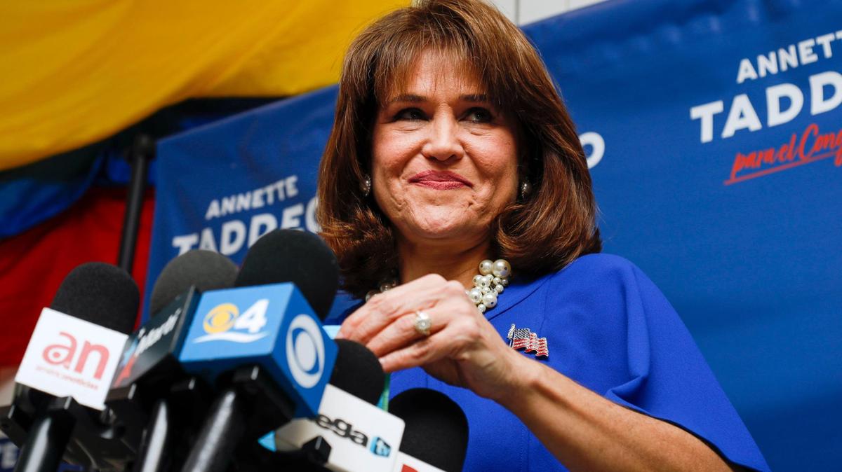 Annette Taddeo announced on TikTok she will be running for chair of the Florida Democratic Party after former Miami Mayor Manny Diaz resigned.