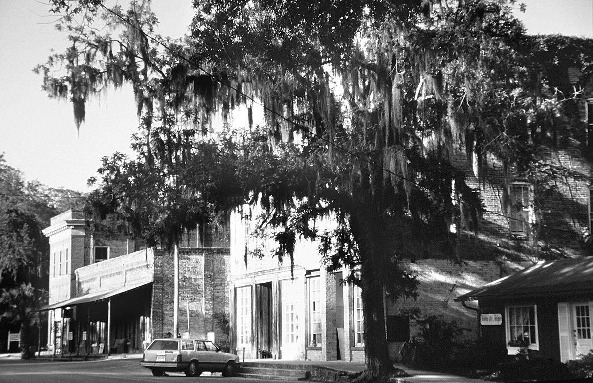 Micanopy’s main street in 1996.