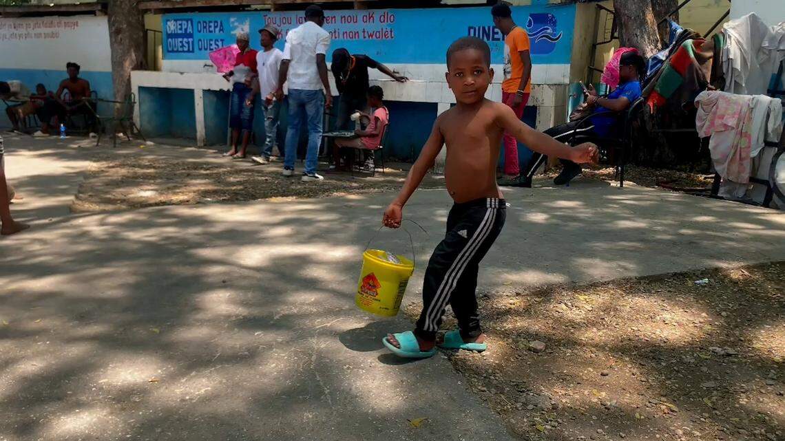 A request by the United Nations for $674 million to help provide humanitarian assistance to Haiti has barely raised 7% of the funds, the United Nations said. The lack of funding means that UNICEF, the World Food Program and other aid agencies face a critical shortfall in helping Haitians forced to flee by the violence.