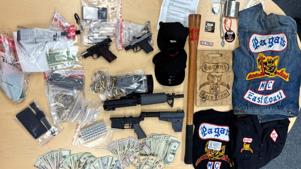 A SWAT team raided a Key West home. A motorcycle gang member then went to jail, police say