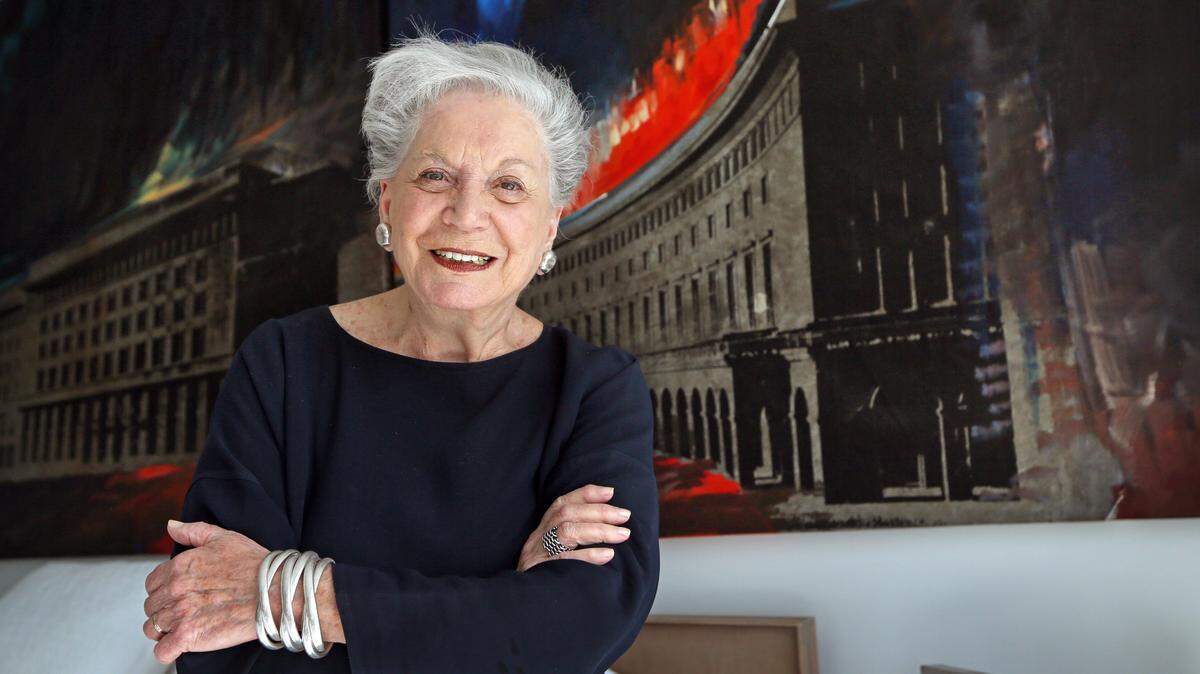 Ruth Shack in 2016, as she was honored with the Cultural Champion Award from the Miami-Dade Cultural Affairs Council as a pioneering leader in foundations, philanthropy and the arts. Shack was among the forces behind Miami's steady march to becoming a bonafide arts destination. She also served as president of the Dade Community Foundation, now The Miami Foundation. Decades before, as a Dade County commissioner, Shack sponsored a human rights ordinance to prohibit discrimination on the basis of homosexuality.