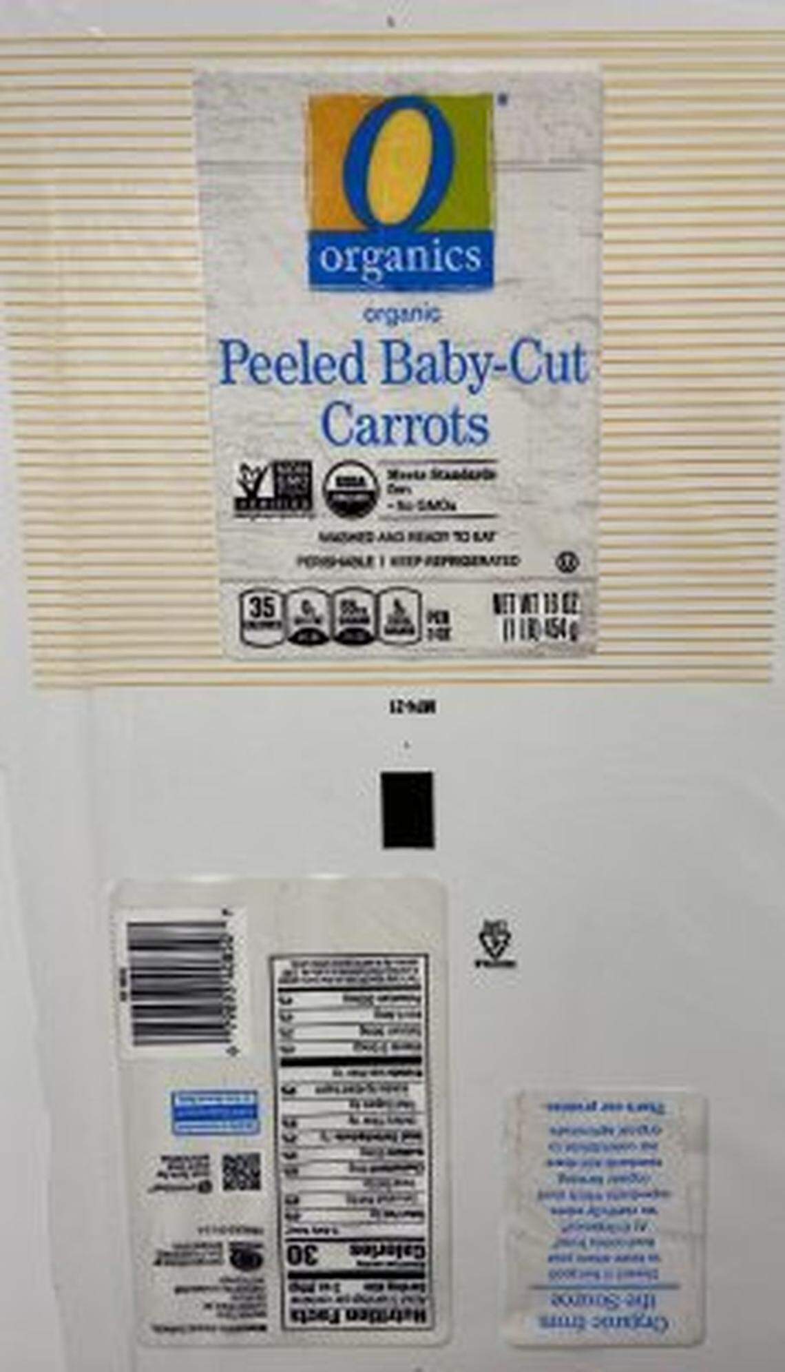 O Organics Peeled Baby Cut Carrots