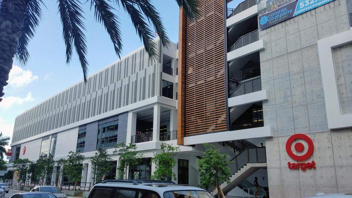 The new Target on South Beach is right across the street from Publix.