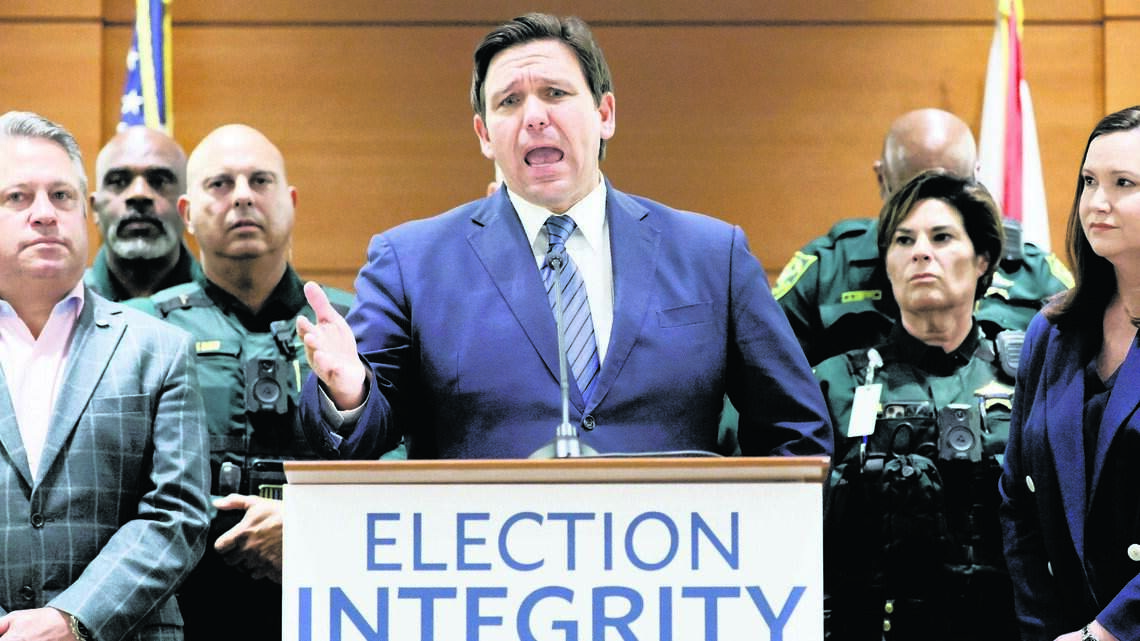 20 foreign nationals and felons charged with voting illegally in Florida