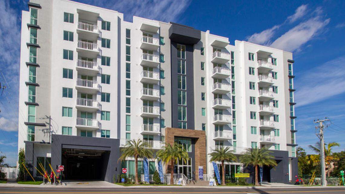 Soleste Blue Lagoon, a 330-unit luxury rental building at 5375 NW Seventh Street, is ready for tenants.