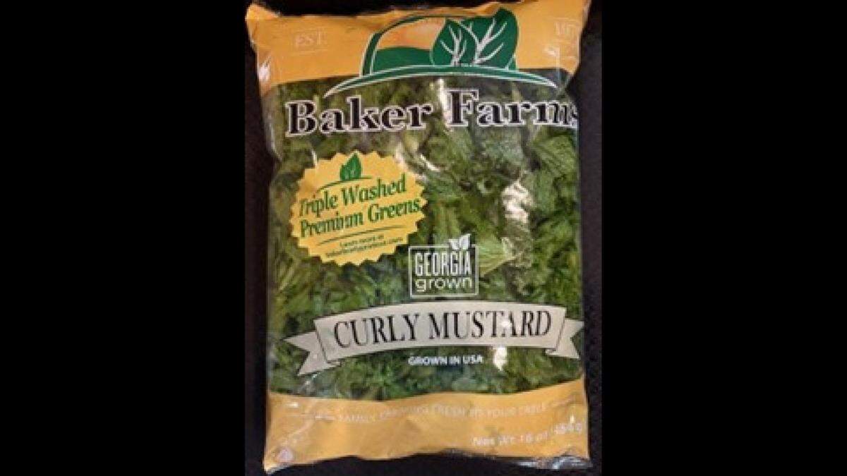 Baker Farms Curly Mustard Greens