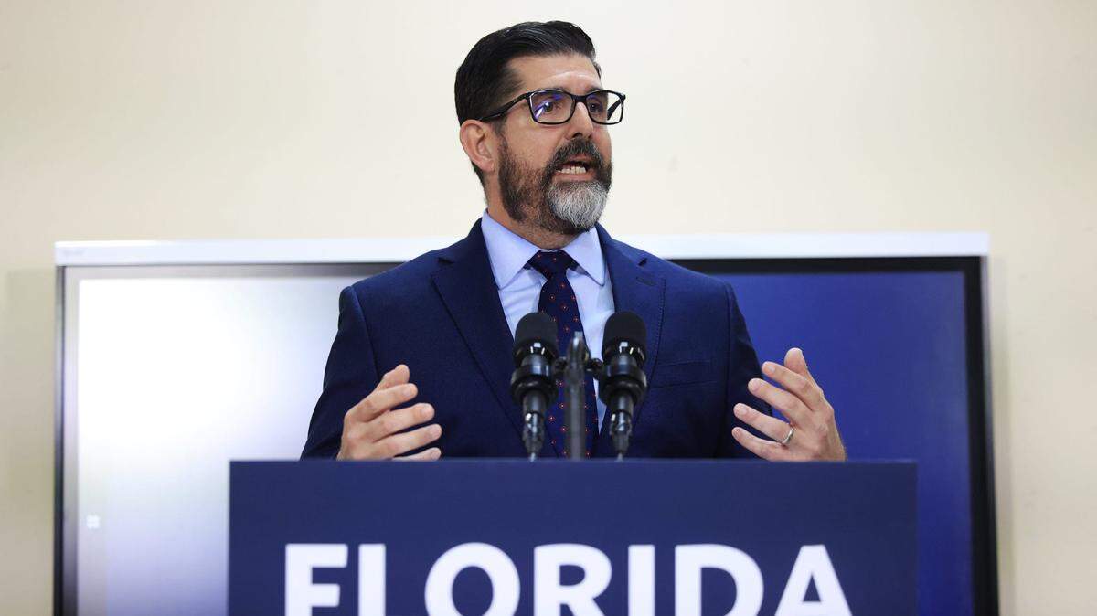 Florida Education Commissioner Manny Diaz, Jr.