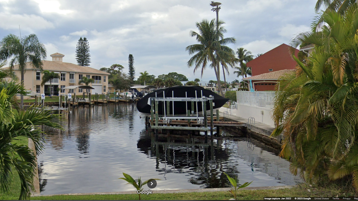 The alligator was missing its head and tail and was found floating in one of the canals in Cape Coral, Florida, state officials said.