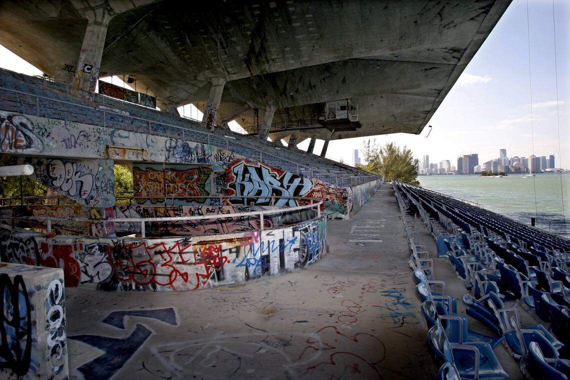 In 2008, a look at Miami Marine Stadium.