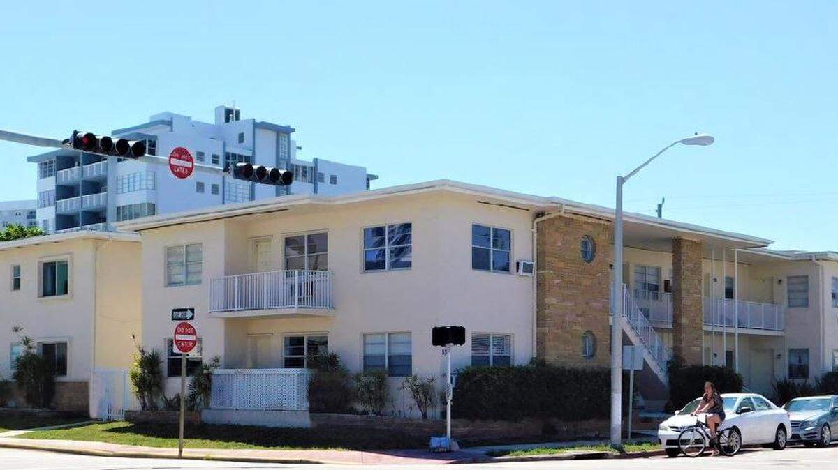 A 16-unit fully-leased apartment property on a double lot at 6882 Harding Ave. called The Flats at Harding Avenue sold on Friday. 