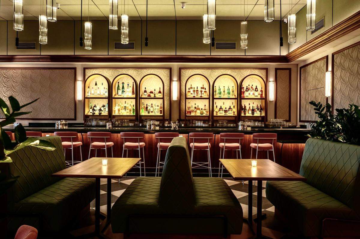 The bar at Sra. Martinez in Coral Gables.