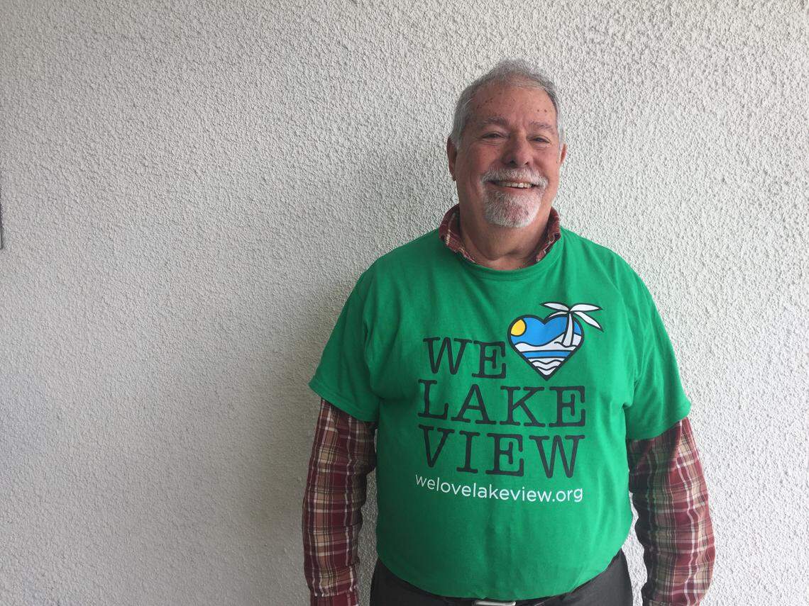 Bob Kunst, the new president of nonprofit We Love Lakeview, plans to lead his neighbors in a fight against Miami Beach’s plan to make his neighborhood climate-change ready by raising public roads and installing new drainage.