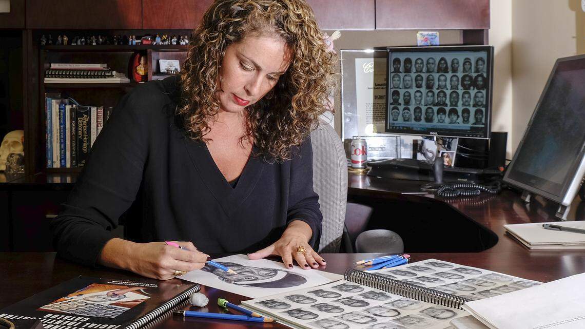 Samantha Steinberg, forensic artist at the Miami-Dade Police Department, will be at the FIU May 4 free event. Everyone can attend to report missing persons and help solve cases that involve unidentified remains.